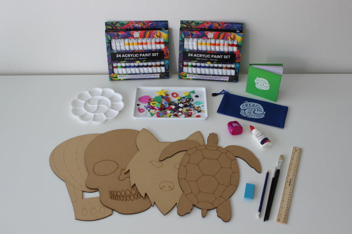 Wood Collection Painting Pack (4+)