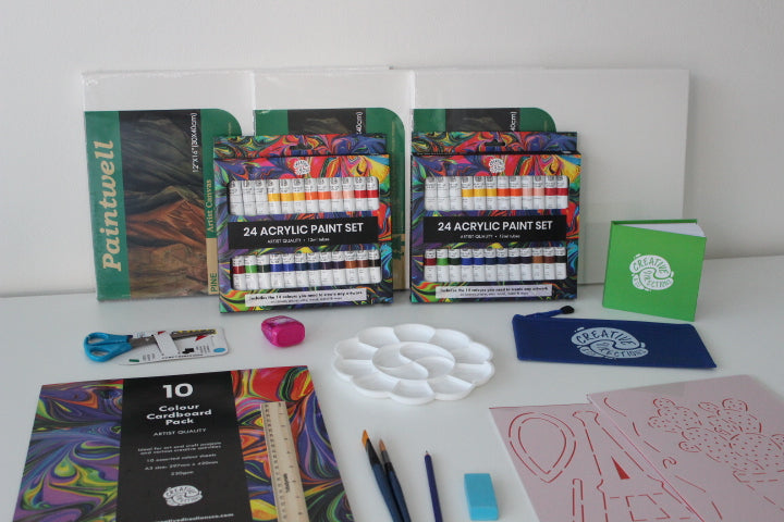 Kids Canvas Painting Packs (7+)
