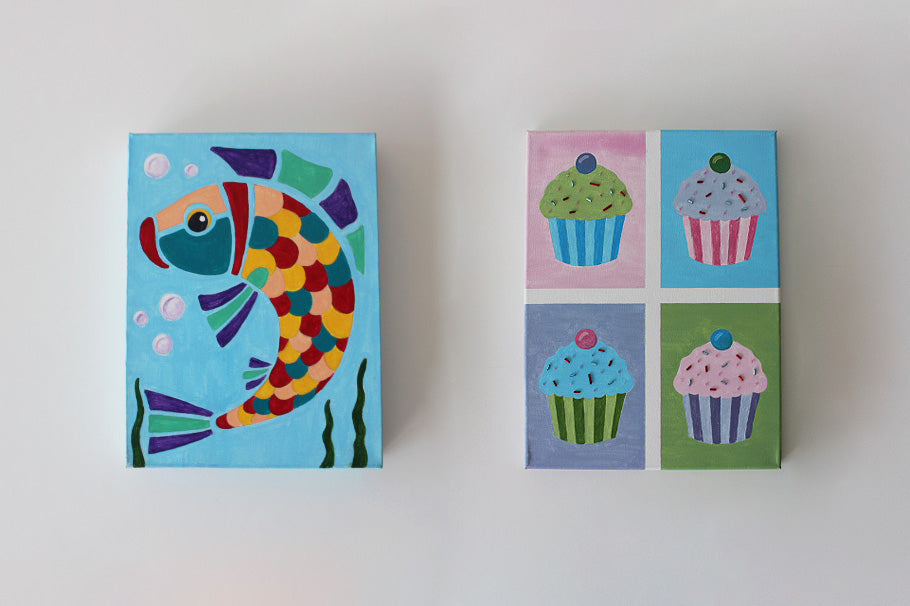 Kids Canvas Painting Packs (7+)