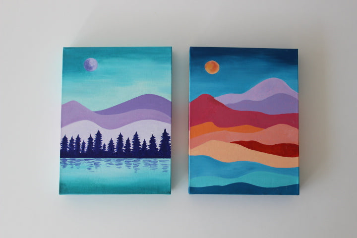 Twin Canvas Painting Packs (6+)