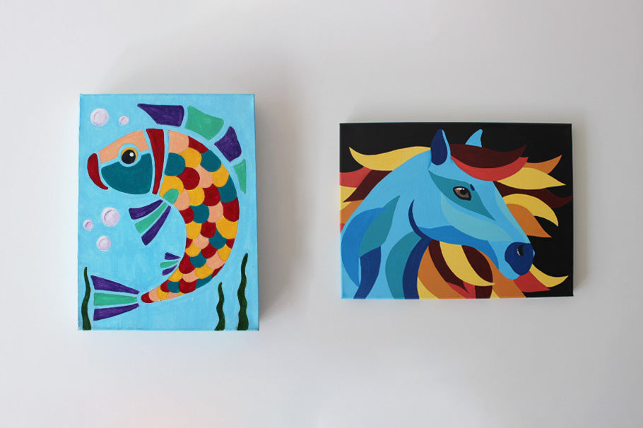 Kids Canvas Painting Packs (7+)